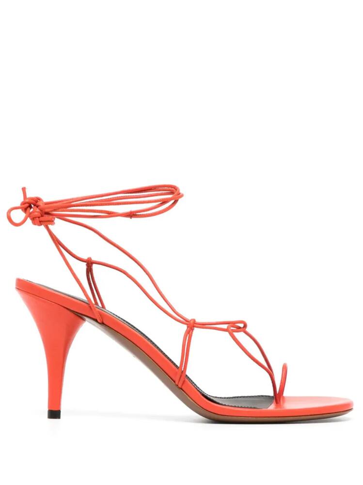 NEOUS Giena 80mm strappy sandals - Orange Cover