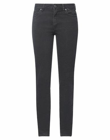 Just Cavalli Woman Jeans Black Cotton, Elastic fibres, Elastane Cover