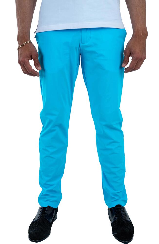 Maceoo All Day Turquoise Pants in Blue Cover