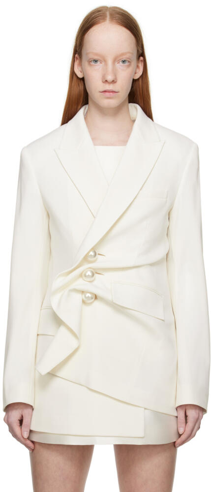 KIMHĒKIM White Venus Blazer Cover