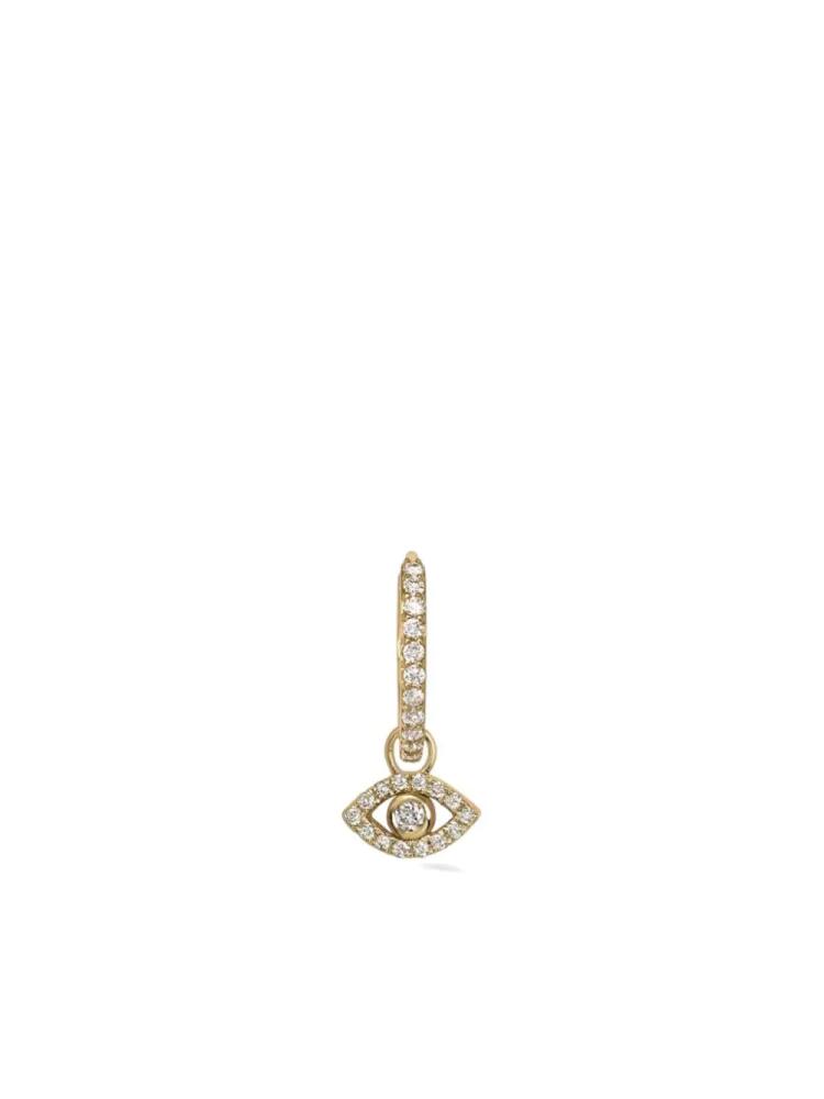 Lark & Berry 9kt yellow gold Entrancing Eye diamond charm Cover