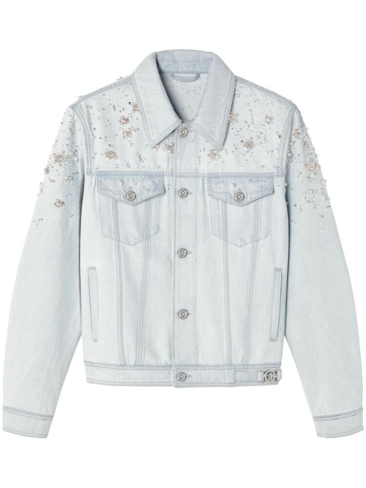 Versace embellished denim jacket - Blue Cover