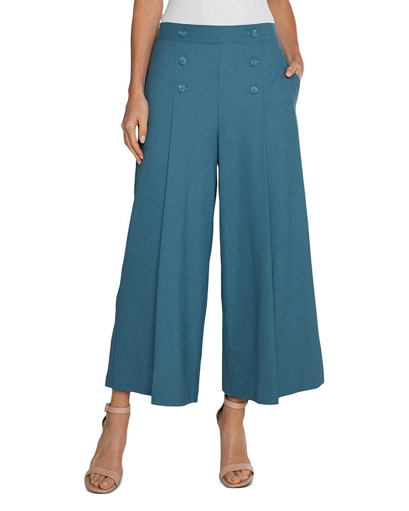 Liverpool Los Angeles Cropped Wide Leg Sailor Pants Cover