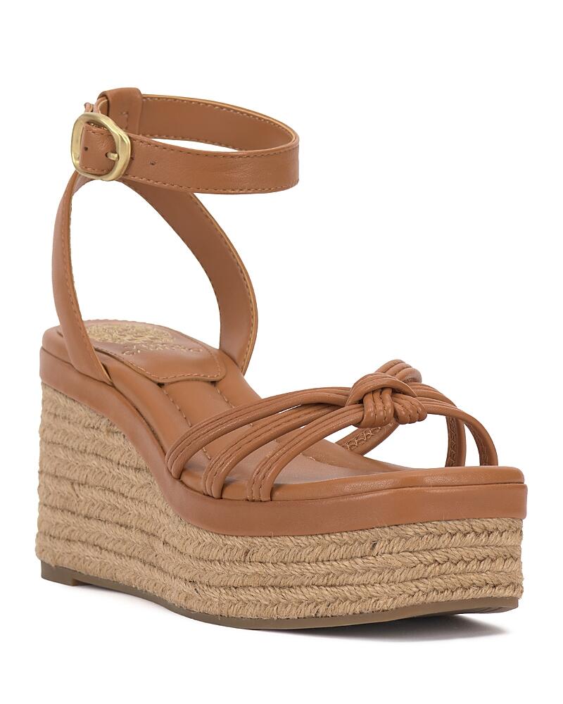 Vince Camuto Women's Loressa Ankle Strap Espadrille Wedge Sandals Cover