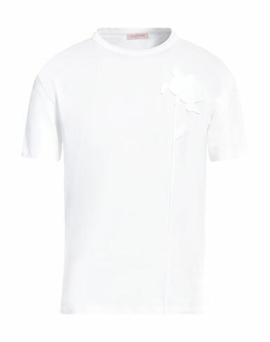 Valentino Garavani Man T-shirt White Cotton Cover