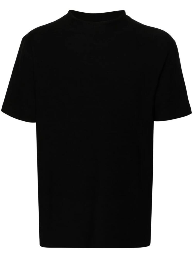 CFCL Garter mock-neck T-shirt - Black Cover