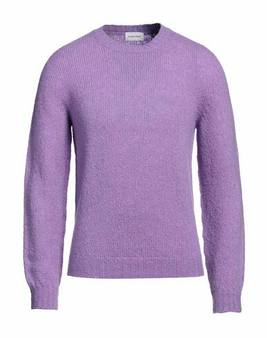 Scaglione Man Sweater Lilac Merino Wool, Recycled cashmere, Polyamide Cover