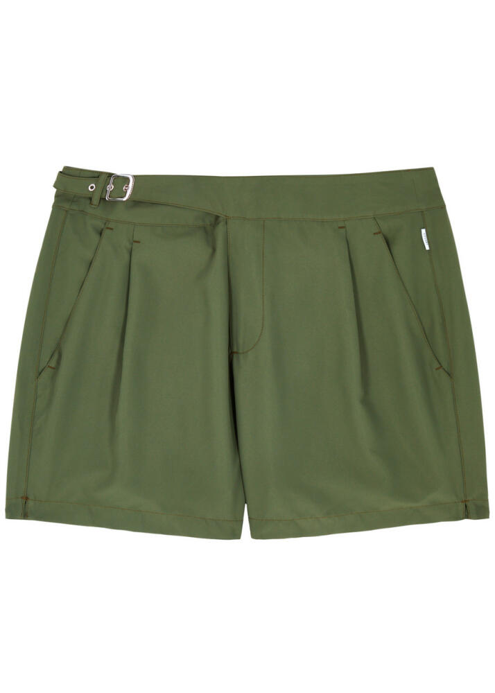 Gusari The London Shell Swim Shorts - Green Cover