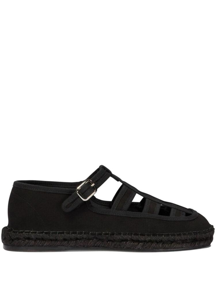 BODE Peggy Espadrille Loafers - Black Cover