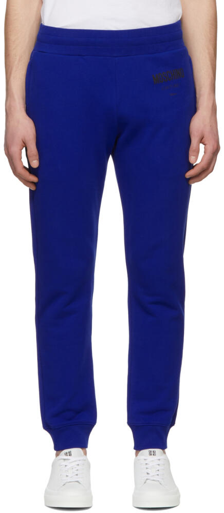 Moschino Blue 'Moschino Couture' Lounge Pants Cover