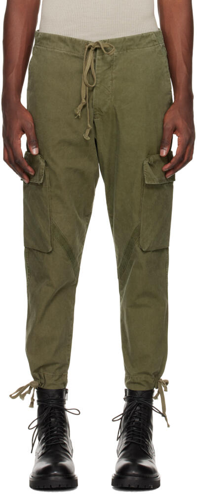 Greg Lauren Khaki Sleeping Bag Cargo Pants Cover