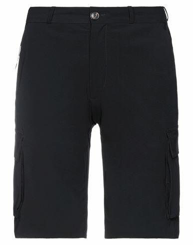 Rrd Man Shorts & Bermuda Shorts Black Polyamide, Elastane Cover