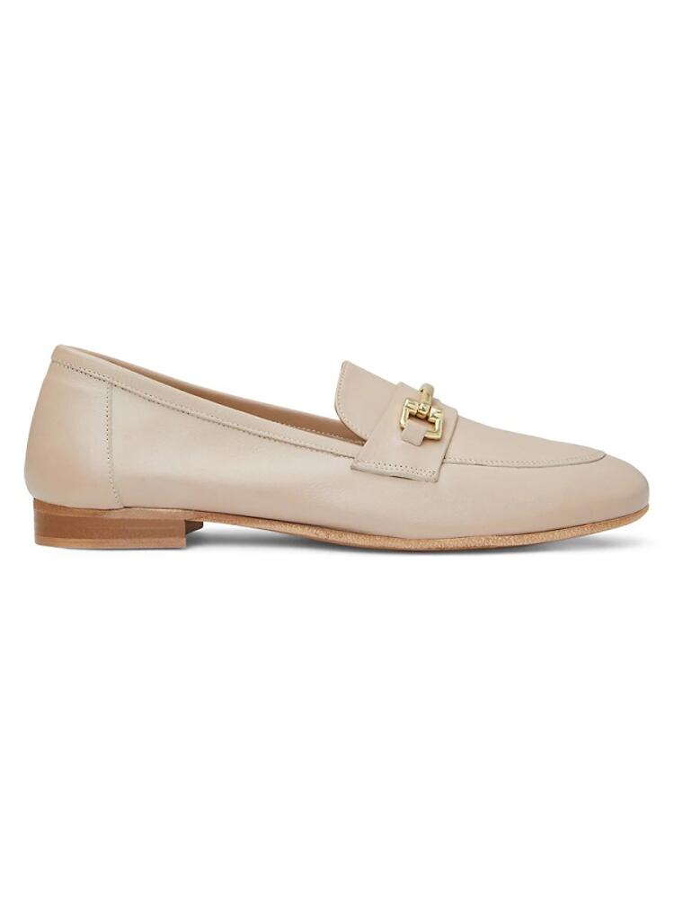 Bruno Magli Women's Demi Leather Bit Loafers - Sand Cover