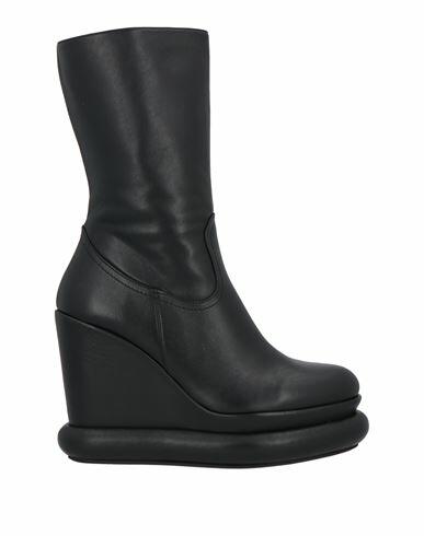 Paloma Barceló Woman Ankle boots Black Leather Cover