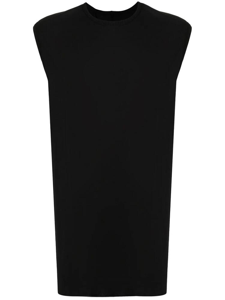 Boris Bidjan Saberi raw-cut hem tank top - Black Cover