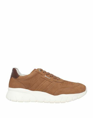 Bally Man Sneakers Camel Calfskin Cover