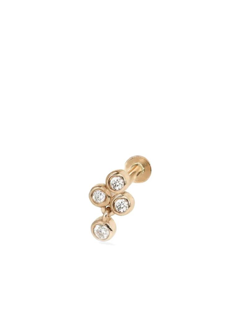 Lark & Berry 14kt yellow gold Trip diamond earring Cover