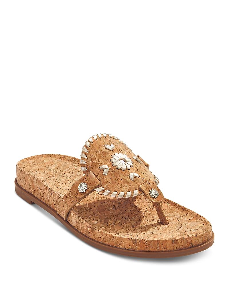 Jack Rogers Collins Round Toe Slip On Sandals Cover