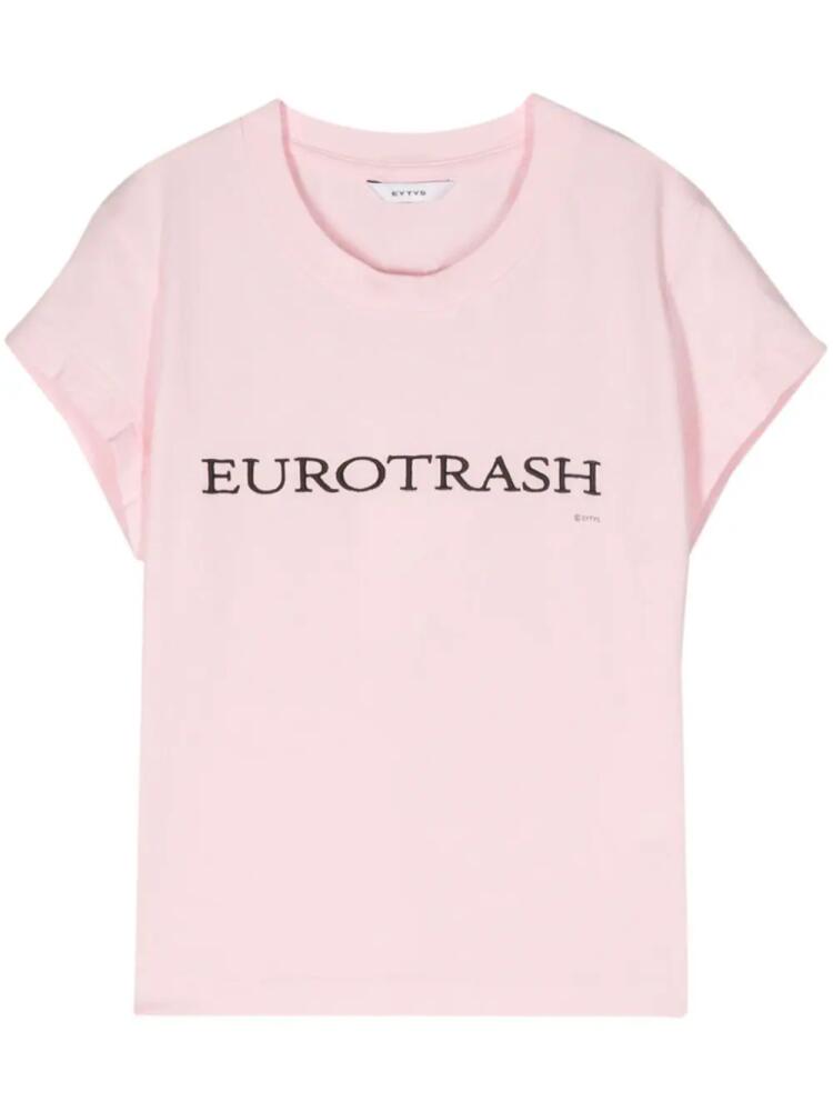 EYTYS Zion cropped T-shirt - Pink Cover