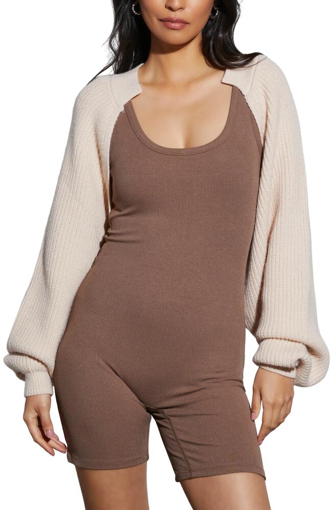 VICI Collection Lanelle Shrug in Cream Cover