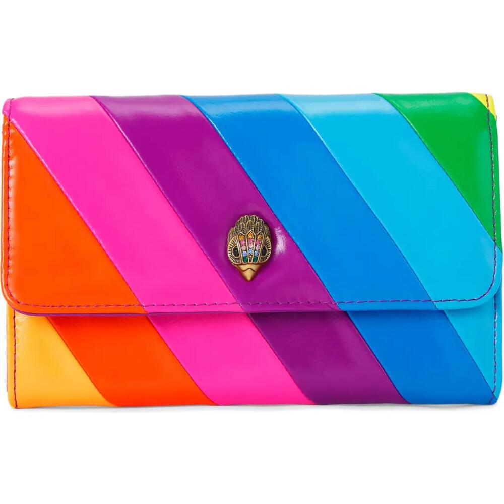 Kurt Geiger London Kensington Leather Wallet On a Chain in Multicolor Cover