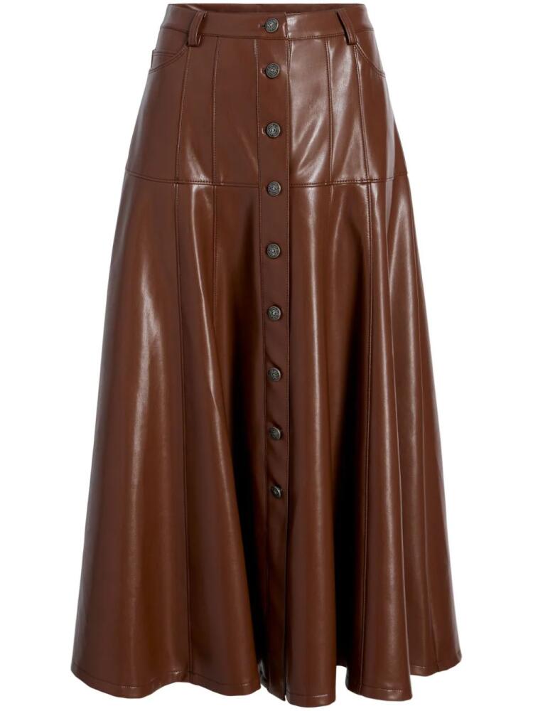 Cinq A Sept Veena midi skirt - Brown Cover