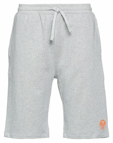 North Sails Man Shorts & Bermuda Shorts Light grey Cotton Cover