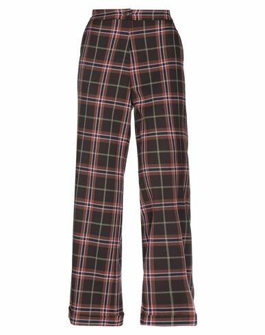 Nora Barth Woman Pants Dark brown Polyester, Viscose, Elastane Cover