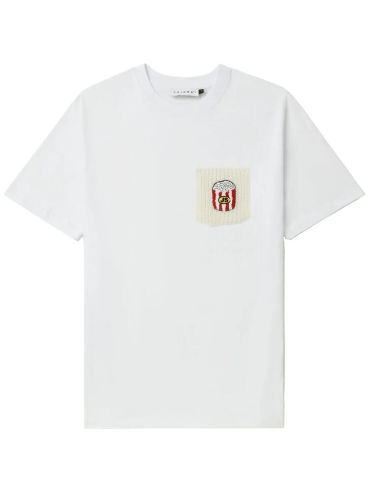 Joshua Sanders Popcorn T-shirt - White Cover