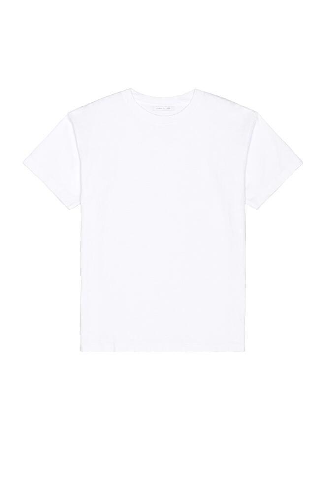 JOHN ELLIOTT University Tee in White Cover