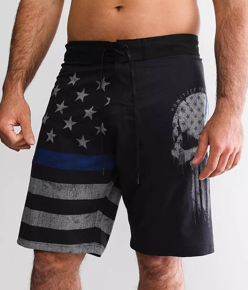 Howitzer Blue Blood Stretch Boardshort Cover