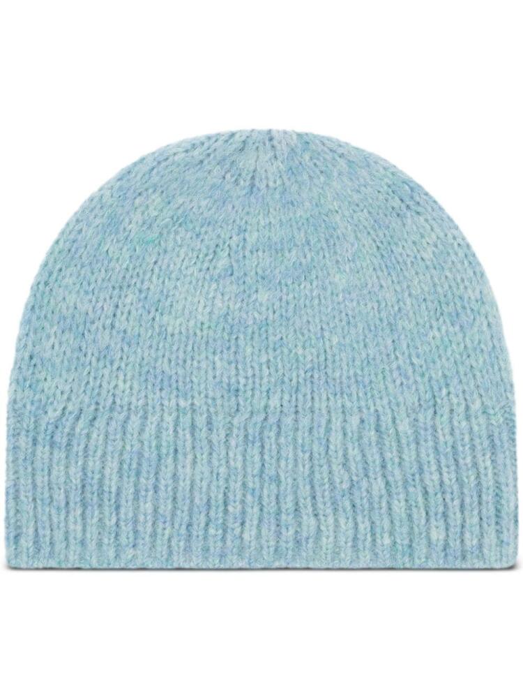 DRIES VAN NOTEN knitted wool beanie - Blue Cover