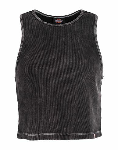 Dickies Newington Vest W Woman Top Steel grey Cotton Cover