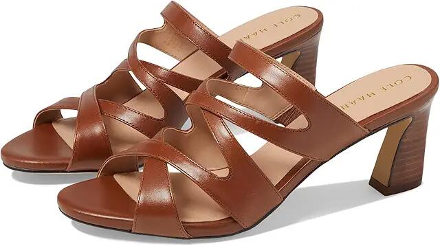 Cole Haan Alyse Heeled Sandal 65 mm (Dark Sequoia Leather) Women's Shoes Cover