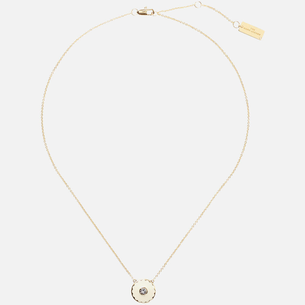 Marc Jacobs The Medallion Gold-Tone Necklace Cover