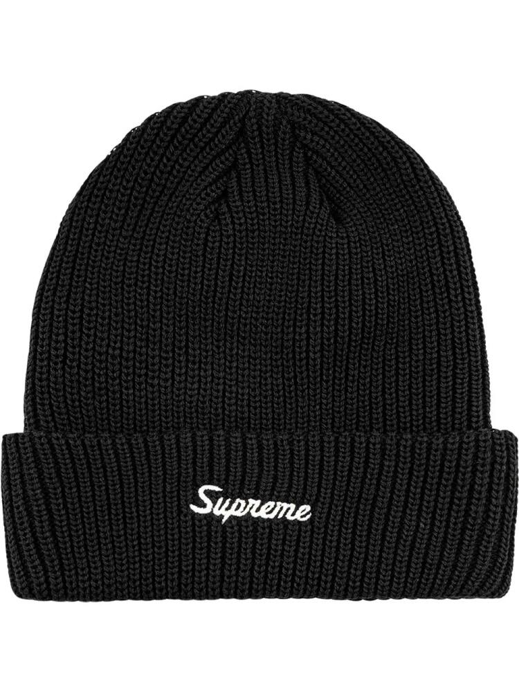 Supreme loose gauge beanie - Black Cover