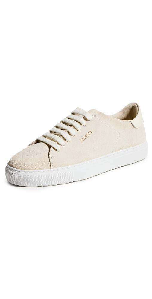 Axel Arigato Clean 90 Suede Sneakers Off White Cover