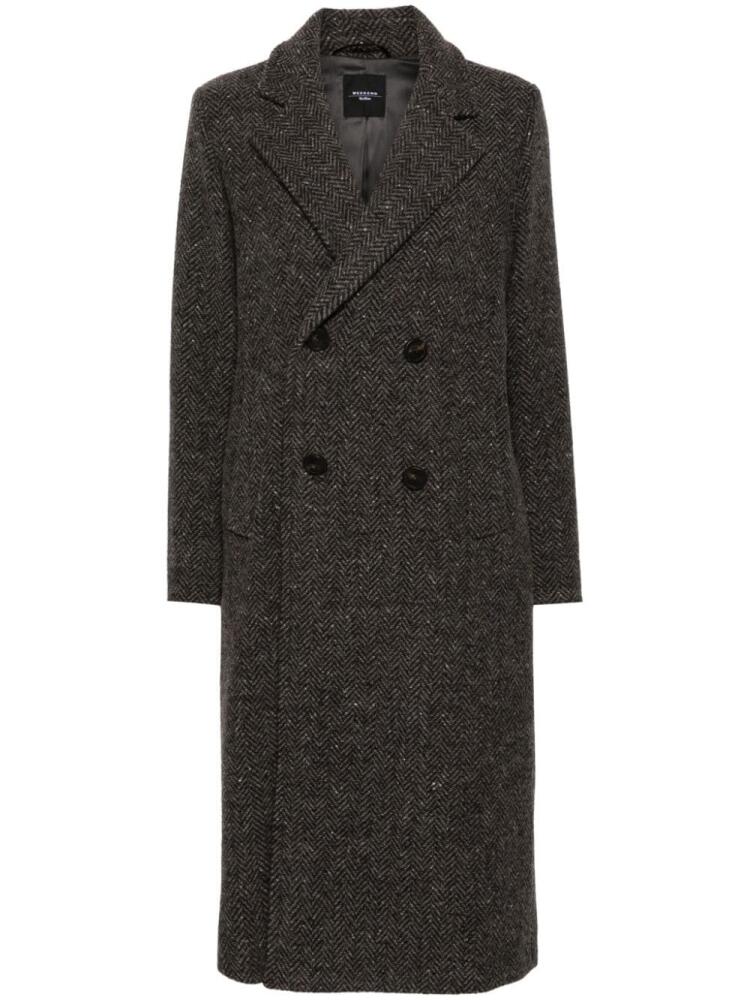 Weekend Max Mara herringbone coat - Grey Cover