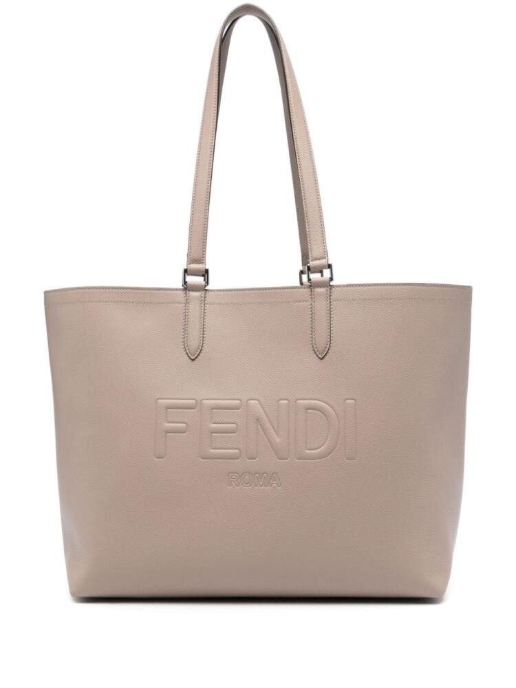 FENDI leather tote bag - Neutrals Cover