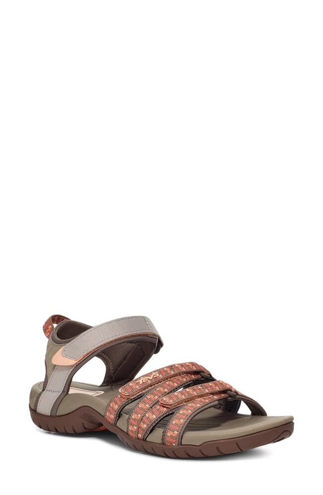 Teva 'Tirra' Sandal in Stacks Tan/Orange Cover