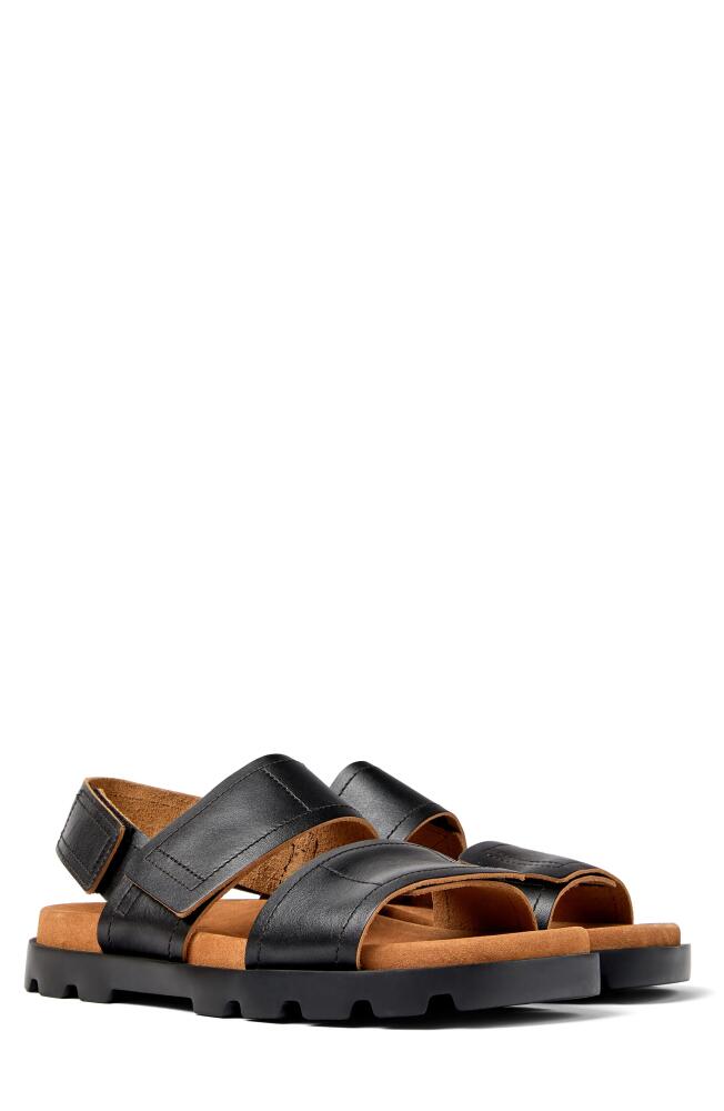 Camper Brutus Sandal in Black Cover