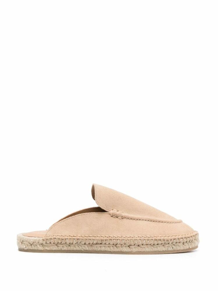 Scarosso suede jute-sole espadrilles - Neutrals Cover