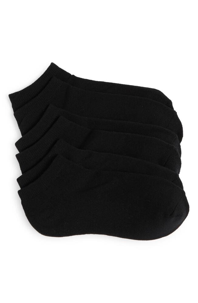 Nordstrom 3-Pack Everyday Ankle Socks in Black Cover