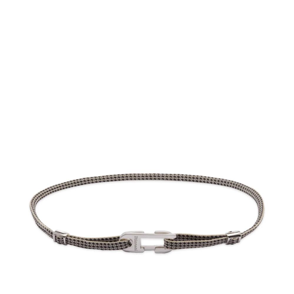 Miansai Men's Annex Pull Bracelet in Sand/Black Cover