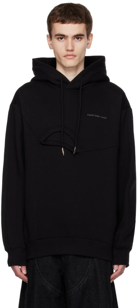 Feng Chen Wang Black Crewneck Hoodie Cover