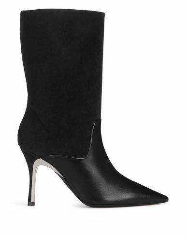 Furla Furla Eva High Boot T.90 Woman Ankle boots Black Soft Leather Cover