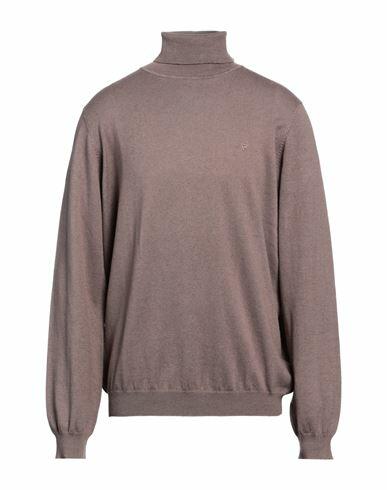 Fred Mello Man Turtleneck Dove grey Cotton, Wool Cover