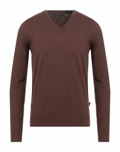 Yes Zee By Essenza Man Sweater Cocoa Polyamide, Acrylic, Wool, Polyester Cover