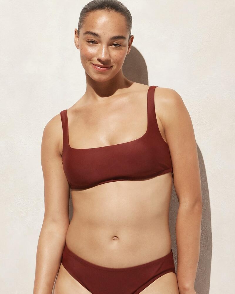 J.Crew Squareneck bikini top Cover