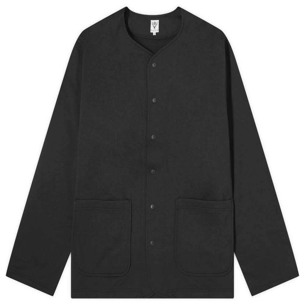 South2 West8 Men's P.P. Cardigan in Black Cover